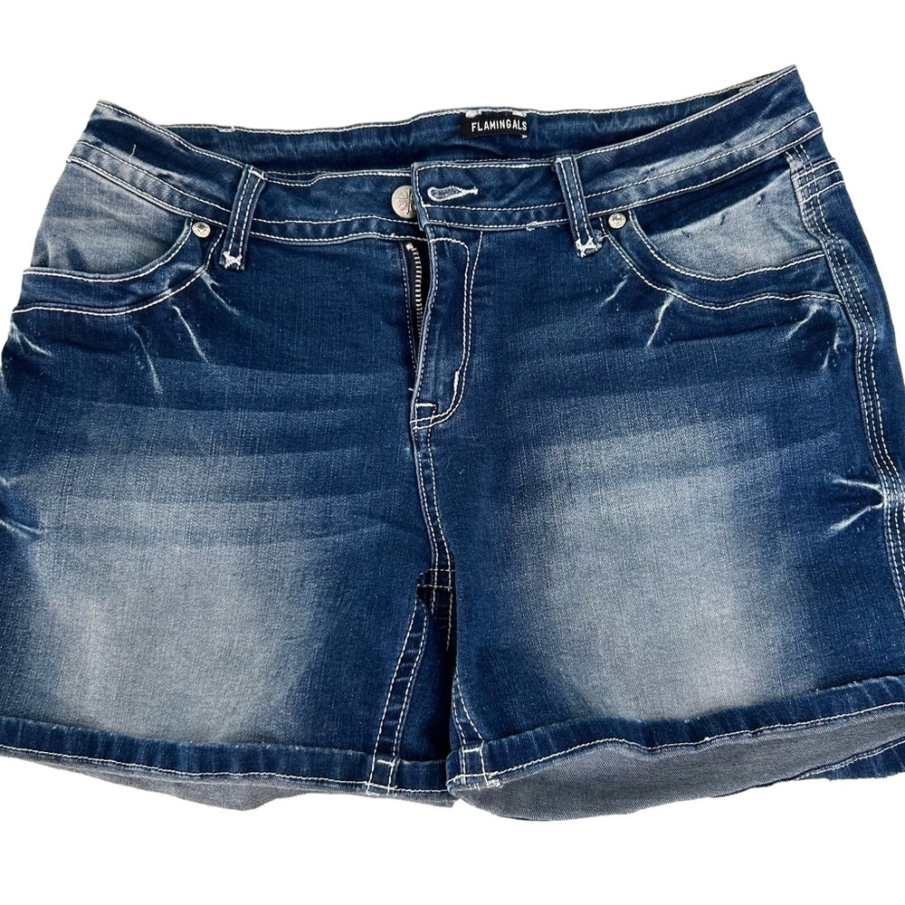 Flamingo Blue Women's Jean Shorts NWOT